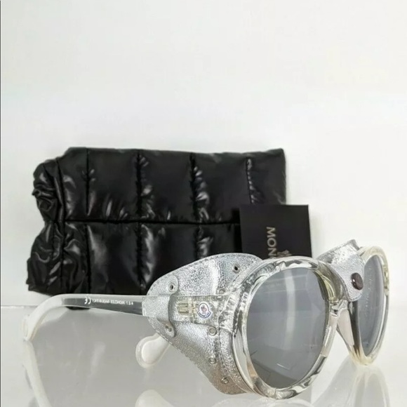 Brand New Authentic Moncler Sunglasses MR MONCLER ML 0046 26C 0046 52mm Frame - Picture 3 of 4